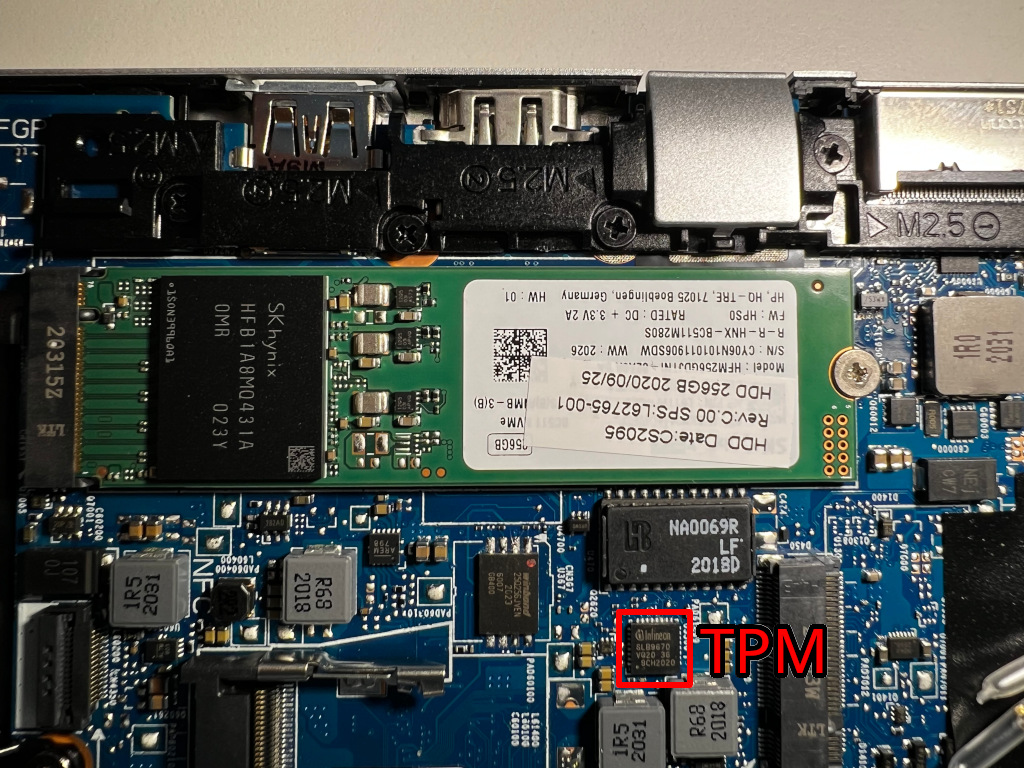 Laptop motherboard